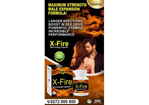 Hashmi X Fire Capsule Men's Wellness & Stamina Support Herbal Capsules