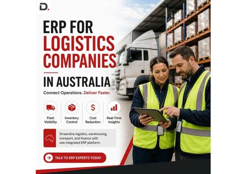 Why ERP for Logistics Companies in Australia Is Essential for Modern Logistics