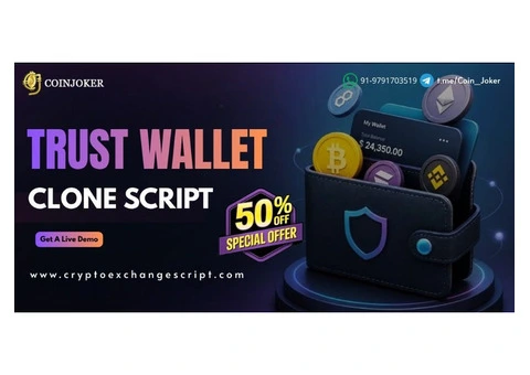 Transform Your Crypto Business with Trust Wallet Clone Script Solutions