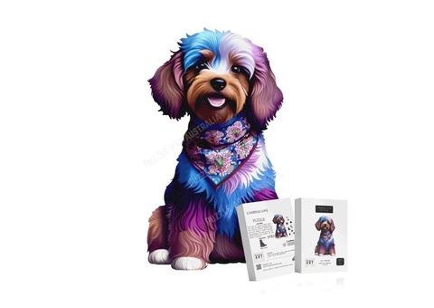 Cavoodle Love ~ Decorative Wooden Puzzle - 4/4