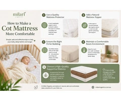 How to Make a Cot Mattress More Comfortable: A Complete Guide for Parents !