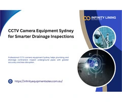 CCTV Camera Equipment Sydney for Smarter Drainage Inspections