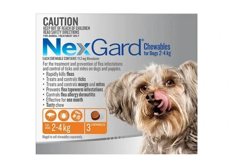 Nexgard Chewables For Very Small Dogs