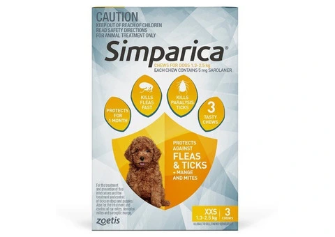 Simparica Chewables 5MG for Puppies