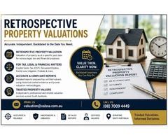 Retrospective Property Valuations – Accurate Backdated Property Valuation Reports