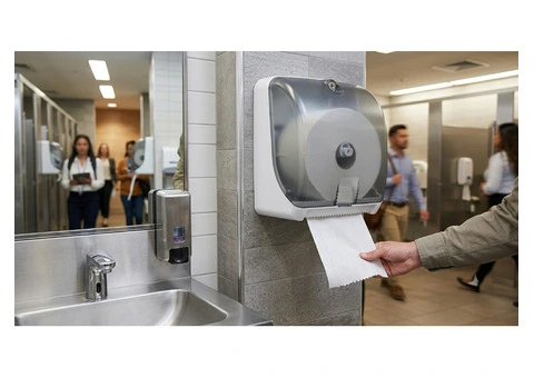 Practical Wall-Mounted Tissue Holders for Every Facility