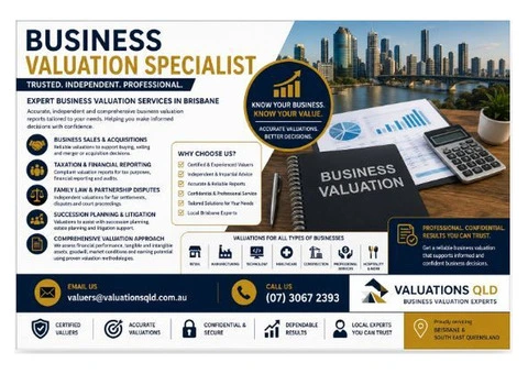 Business Valuation Specialist – Independent Business Valuation Services in Brisbane
