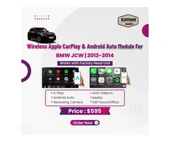 Wireless Apple CarPlay & Android Auto Module For BMW JCW 2013-2014