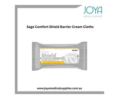 Buy Sage Comfort Shield Barrier Cream Cloths - Joya Medical Supplies