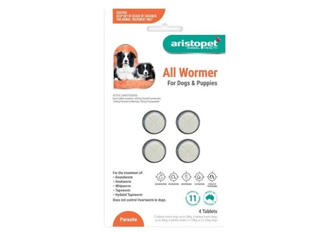Aristopet Allwormers For Dogs and Puppies