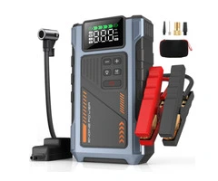 6000A Jump Starter Power Pack with 150PSI Air Compressor