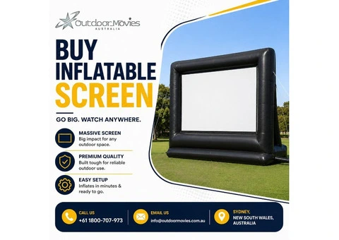 Buy Inflatable Screen – Commercial Outdoor Cinema Solutions