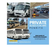 Choose Private Buses For Hire In Penrith For Seamless Group Travel