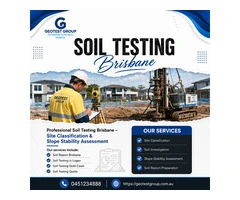 Soil Testing Brisbane Professional Geotechnical Services