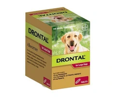 Drontal Wormers Tabs For Dogs 35Kg