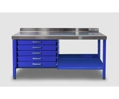 Move a Stainless Steel Table with Wheels Instead of Carrying Everything