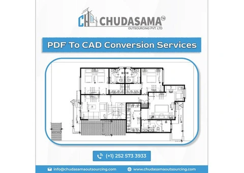 Outsource PDF to CAD Conversion Services in USA at Best Price