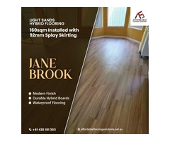 Light Sands Hybrid Flooring Installation in Perth