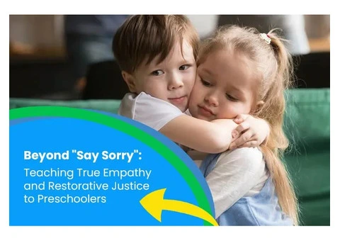 Teaching True Empathy and Restorative Justice to Preschoolers from Child Care Centre Harrisdale