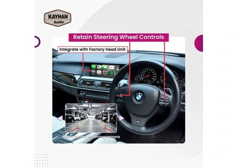 Wireless Apple CarPlay & Android Auto Module For BMW M5 2011-2013 - 3/3