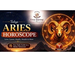 Todays Aries Horoscope for Clear Daily Life Guidance
