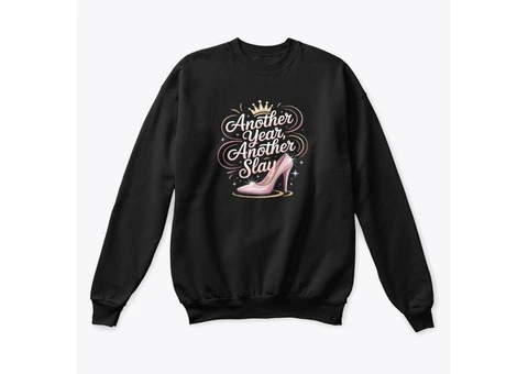 Another Year, Another Slay Birthday T-Shirt for Women - 5/8