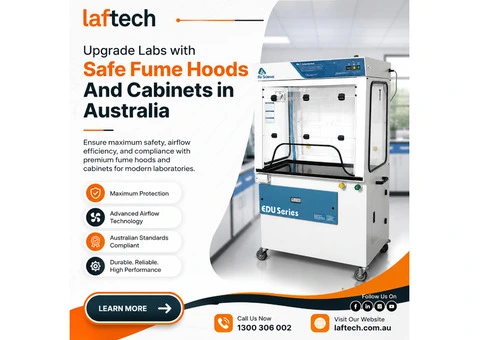 Upgrade Labs with Safe Fume Hoods And Cabinets in Australia