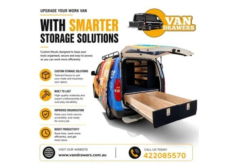 Upgrade Your Work Van with Smarter Storage Solutions