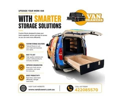 Upgrade Your Work Van with Smarter Storage Solutions