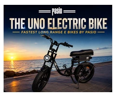 The Uno Electric Bike | Fastest Long Range E Bikes by Pasio