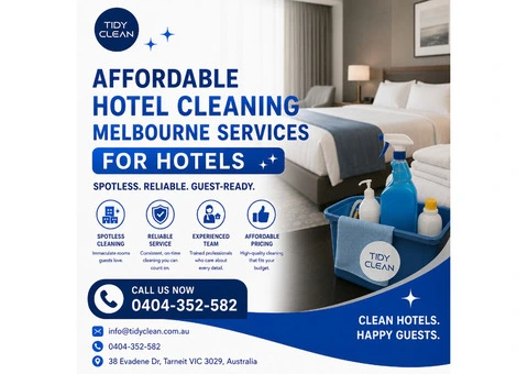 Hotel Cleaning Melbourne | Trusted Cleaning Company in Melbourne - 2/2