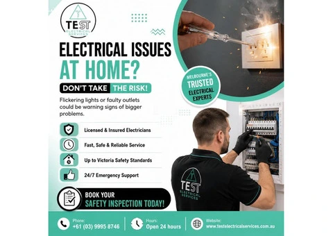 Licensed Electrician Melbourne | 24/7 Emergency Service