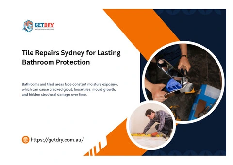 Tile Repairs Sydney for Lasting Bathroom Protection