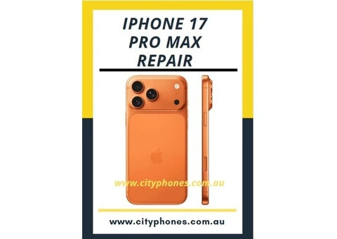 IPhone 17 Pro Max Repair