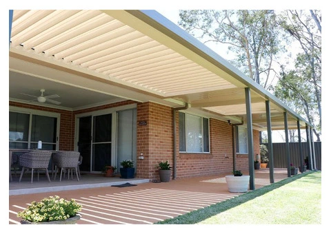 Custom Louvred Roof Systems for Functional Outdoor Spaces