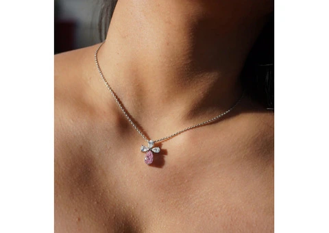 Lab Grown Diamond Necklace Australia