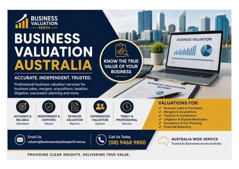 Trusted Business Valuation Australia Services