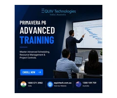 Best Primavera P6 Advanced Certification Training