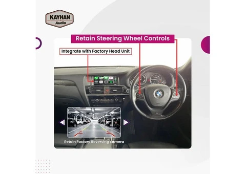 Wireless Apple CarPlay & Android Auto Module For BMW X4 F26 2013-2015 - 2/3