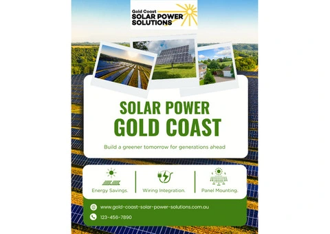 Affordable Residential Solar Panel Systems Gold Coast