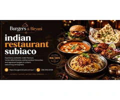 Authentic Indian Restaurant Subiaco | Burgers & Biryani