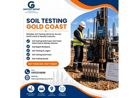 Soil Testing Gold Coast – Professional Geotechnical Testing Services