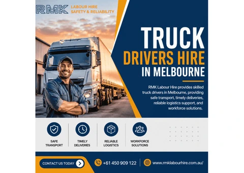 Truck drivers Hire in Melbourne
