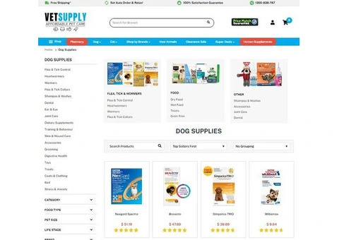 Buy Dog Supplies Online