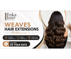 Weaves Hair Extensions Melbourne by Frika Hair Experts