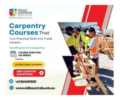 Carpentry Training in Perth to Build Practical Construction Skills