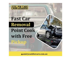 Fast Car Removal Point Cook with Free Pickup