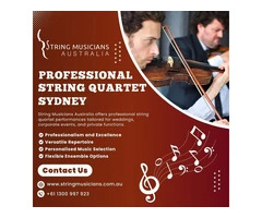 Professional String Quartet Sydney | Weddings & Events