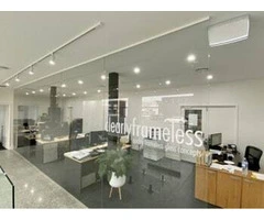 Create a Modern Workspace with Frameless Glass Partitioning