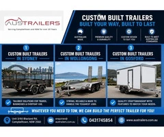 Custom Built Trailers in Gosford Built To Your Needs Fast